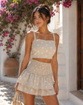 Beige Polka Dots