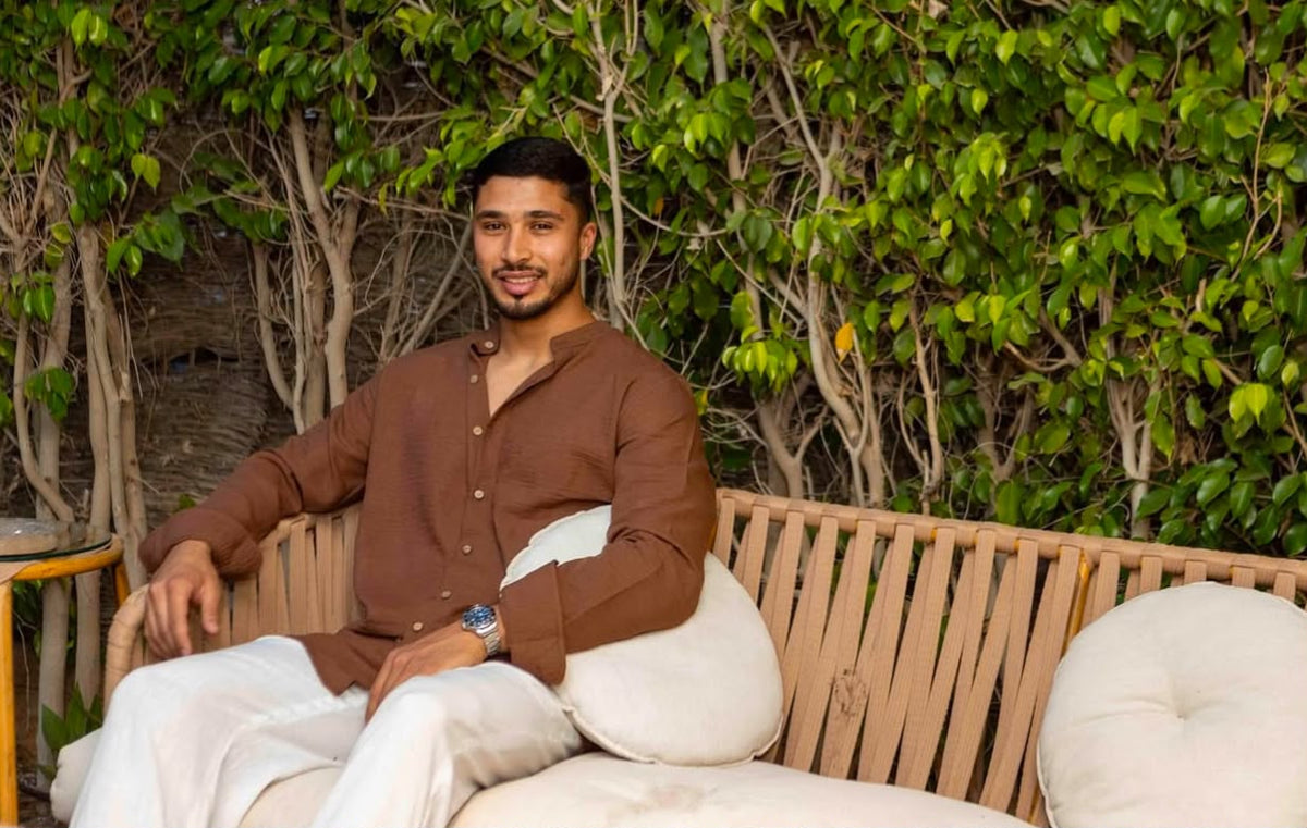 Brown Linen Shirt