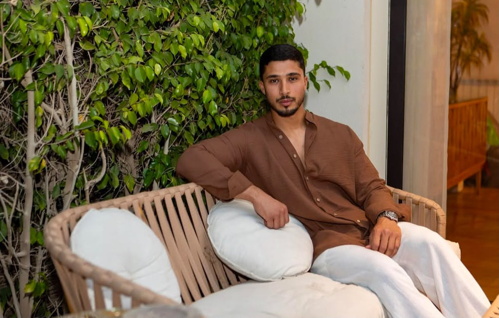 Brown Linen Shirt